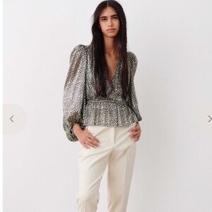 BNWT ba&sh Caitlin Top